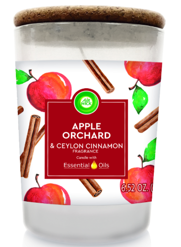 AIR WICK® Candle - Apple Orchard & Ceylon Cinnamon (Discontinued)